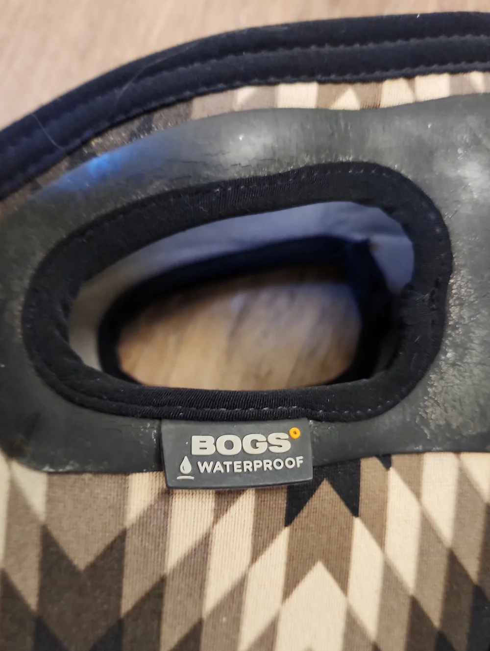 BOGS North Hampton Native Rain Boot Waterproof Neo-Tech Lite Women's size 7